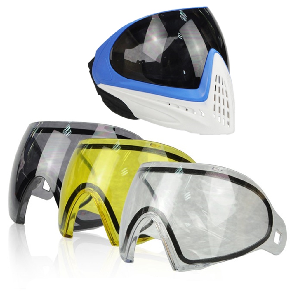 หน้ากากนิรภัยป้องกันหมอกสําหรับแว่นกันแดด Paintball FMA F1