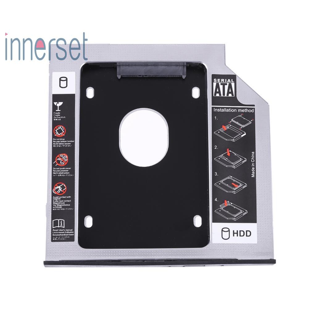 [Innerset]Sata To Sata 9มม.SSD เคสฮาร์ดดิสก์ไดรฟ์ Enclosure Cd-Rom ดิสก์ไดรฟ์เบย์
