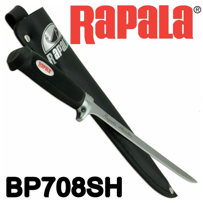 มีดสำหรับแล่ปลา RAPALA Finn Thinn Soft Grip fillet knife รหัส BP708SH