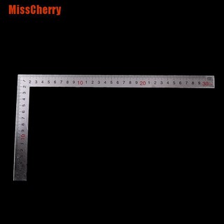 Misscherry ไม้บรรทัดสแตนเลส 15x30 ซม. 90