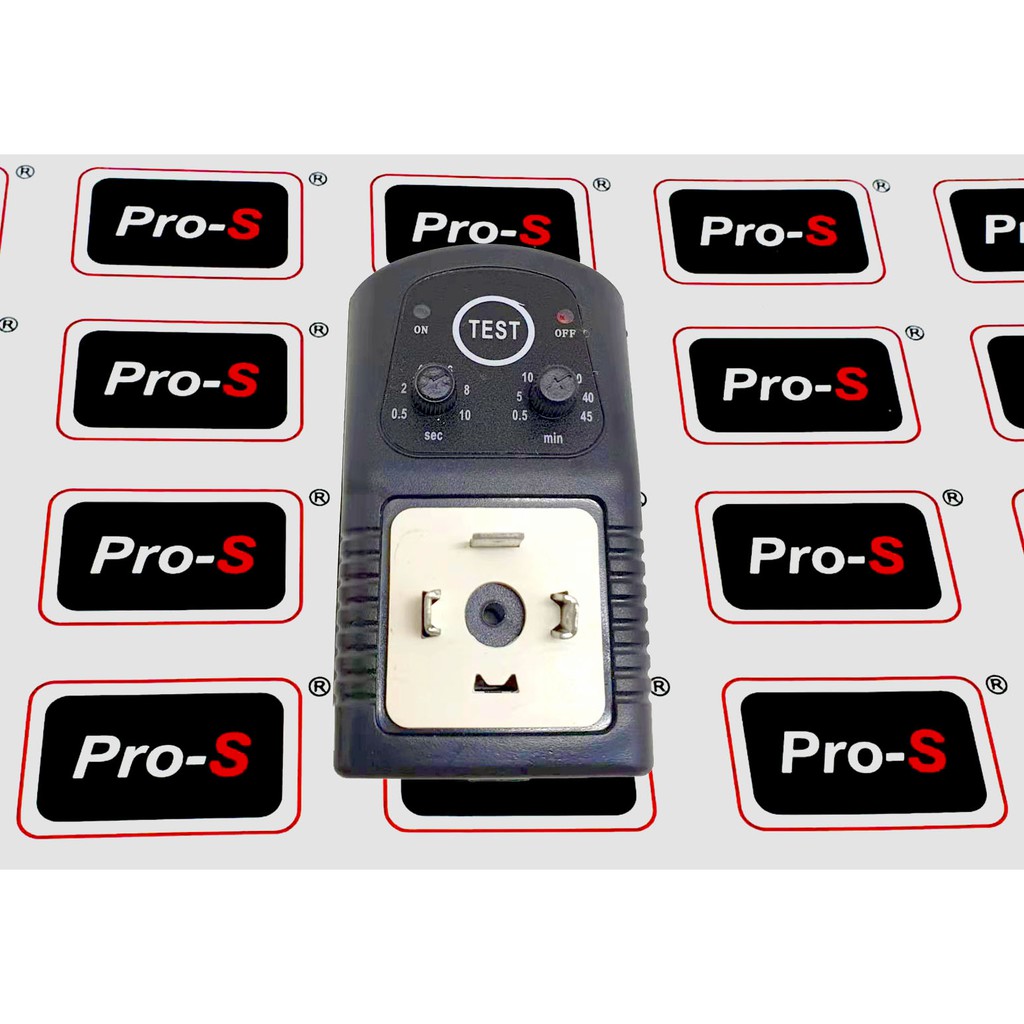 Pro-S Electronic Timer สําหรับวาล์วระบายน้ําอัตโนมัติ 24 ถึง 240 VAC/DC ตรงเวลา 0.5 ~10 วินาที ปิด เ