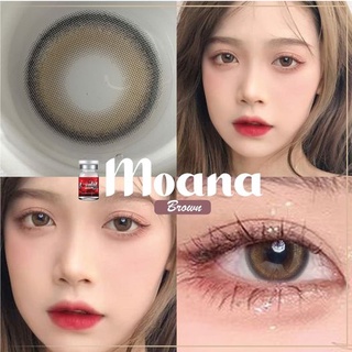 คอนแทคเลนส์🌈Moana🌈 Brown/Gray (lovelylens) ขนาดมินิ💖