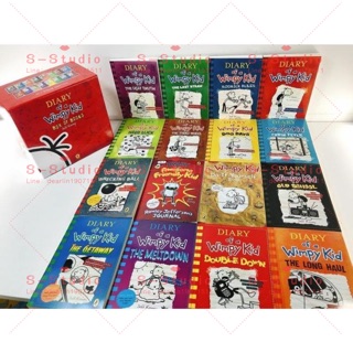 Diary of a Wimpy Kid Box Set 21เล่ม Diary of a Wimpy Kid 21Books หนังสือภาษาอังกฤษสำหรับเด็ก