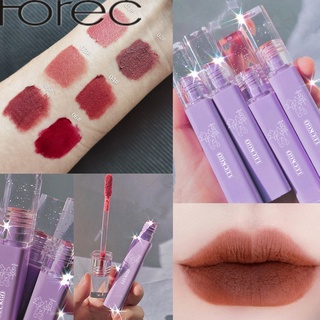 horec Teddy Bear Nude Matte ลิปกลอสเพิ่มความชุ่มชื้นกันน้ําติดทนนาน