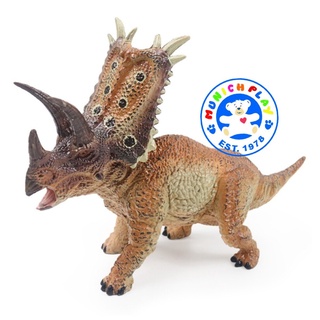 Munich Play - ไดโนเสาร์ Pentaceratops เหลือง ขนาด 19.00 CM (จากหาดใหญ่)