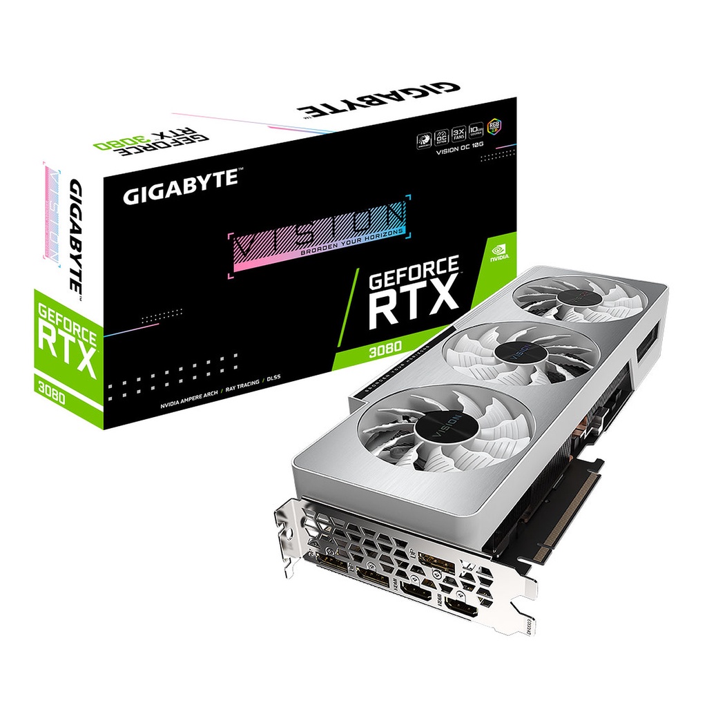 GIGABYTE GeForce RTX 3080 VISION OC 10G LHR