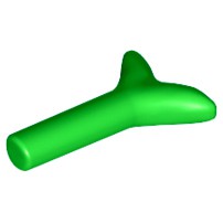 (1ชิ้น) LEGO Part Carrot Top 33183