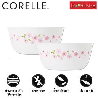 Corelle ชาม ขนาด 900 ml. 6.4 (15.5 cm.) ลาย Sakura 2 ชิ้น/C-03-428-SR-2