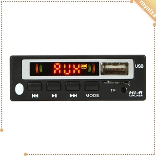 Decode Board Support USB Interface U Disk Support MP3/WMA/WAV Format with Digital Tube Display Wireless Bluetooth Audio Player Audio Module 12V