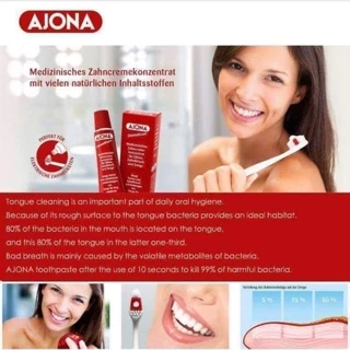 ยาสีฟัน เยอรมัน แท้ เข้มข้นมาก AJONA Stomaticum 25 ml (ขนาดปกติ)