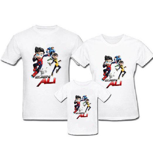 EJEN ALI 07 เสื้อยืดสมาชิกทีม Ejen Ali - EJEN ALI AGENT ALI TSHIRT - EJEN ALI CHILDRENS CARTOON เสื้