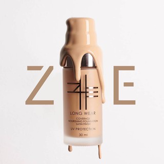 !!ซื่อ 2 แถมฟองน้ำ!! Zhe Foundation 30 ml ชี รองพื้นชี