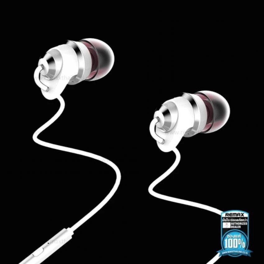 Remax RM-585 หูฟังแบบสอดหู สีดำ ขนาด 9 มม.