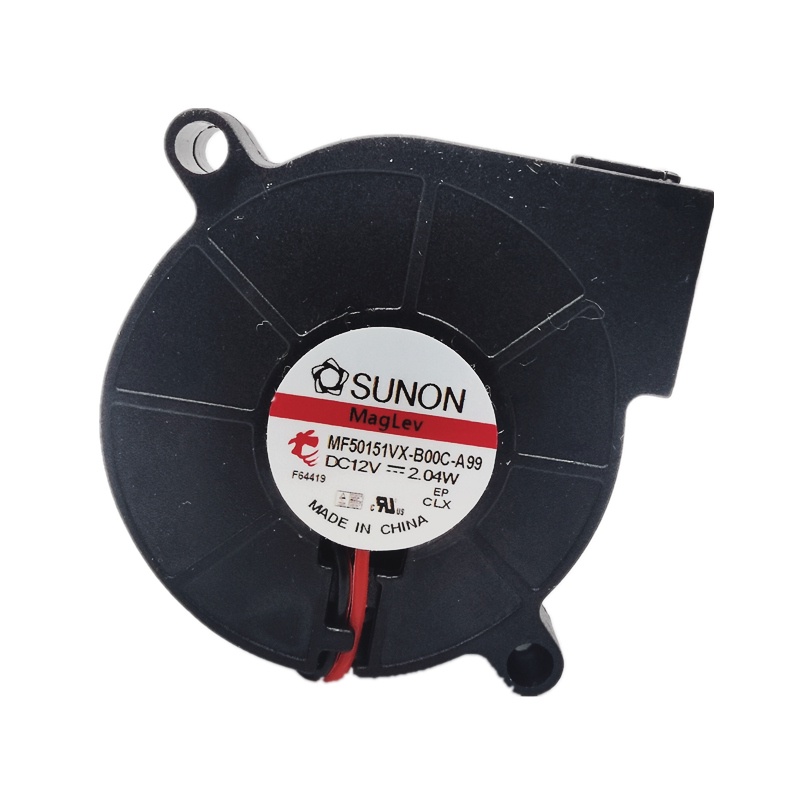 SUNON MF50151VX-B00C-A99 เครื่องเป่าลม 12V 5015 พัดลมระบายความร้อนเทอร์โบ