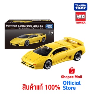 Takara Tomy โทมิก้า โมเดลรถ Tomica Premium 15 Lamborghini Diablo SV