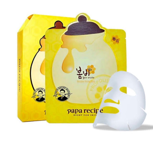 Papa Recipe Natural Honey Bombee Mask พร้อมส่ง!