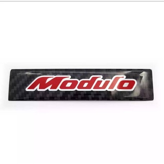 โลโก้ modo โมดู HONDA โลโก้ โลโก้ติดรถ โลโก้พลาสติก 11 cm. x 2.5 cm.