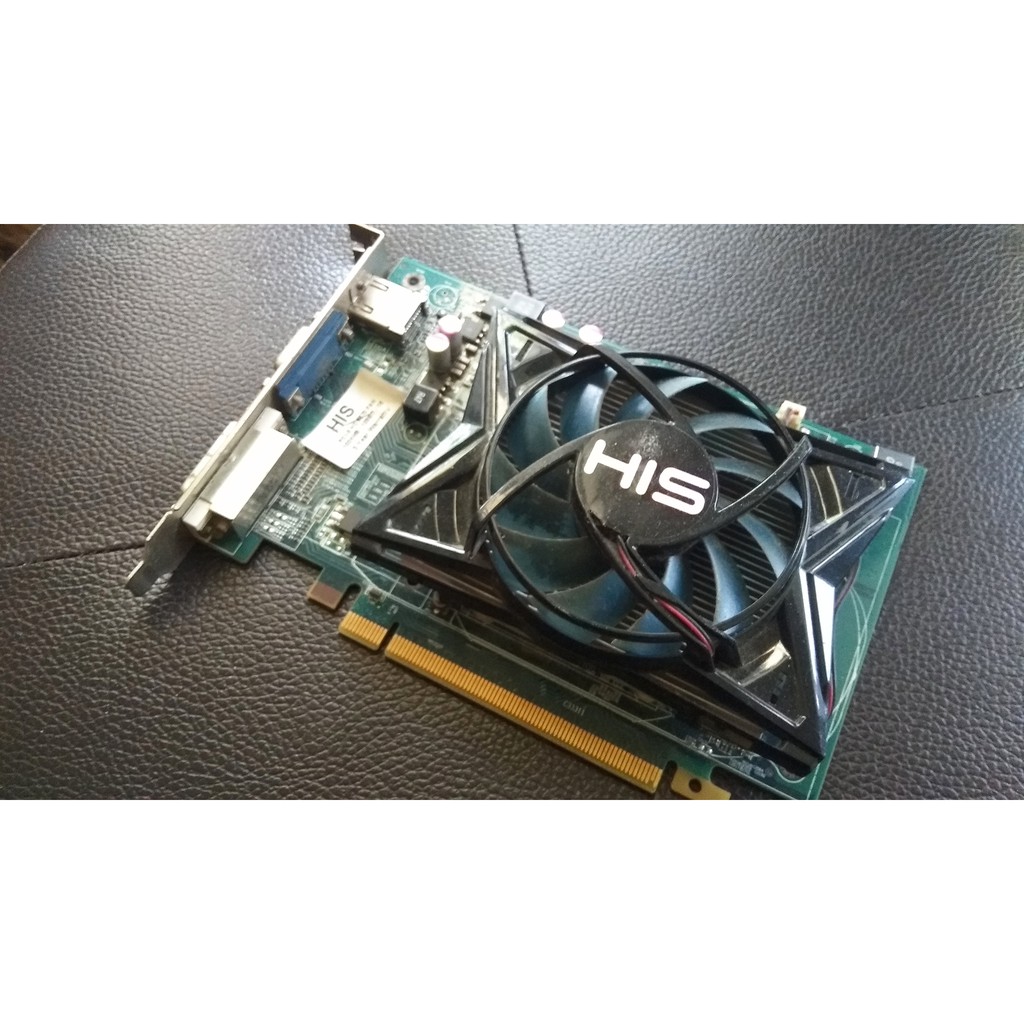 (มือสอง) การ์ดจอ HIS รุ่น AMD Radeon HD 6670 1GB DDR3 (มือสอง)