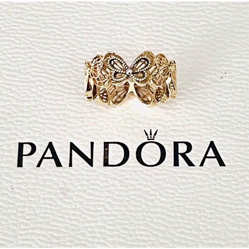Pandora แท้💯% แหวนผีเสื้อ ไซส์ 52