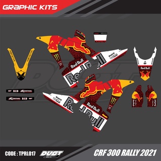 สติ๊กเกอร์วิบาก Honda CRF 300 Rally ทั้งคัน Graphic kit สติ๊กเกอร์เคลือบเงา สุดคุ้ม