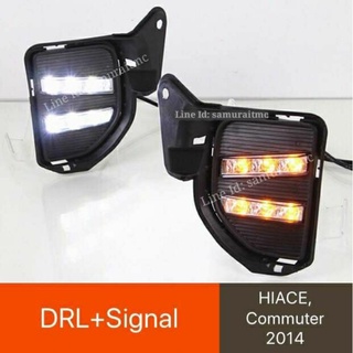 TOYOTA HIACE COMMUTER 2014 DAYLIGHT + SIGNAL ตรงรุ่น