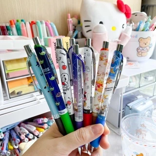ดินสอกด Pentel Energize ดินสอกดเก็บหัวได้ ลาย ลิขสิทธิ์แท้ นำเข้าจากญี่ปุ่น Sanrio San-x Disney ชินจัง