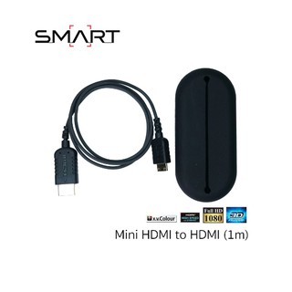 สาย Mini HDMI to HDMI SMART Super Ultra Thin High Speed HDMI to mini HDMI Cable (1m) - Worlds thinnest and most flexibl