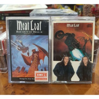 เทป Meat Loaf : Bat out of the hell + Bat out of the hell II ลิขสิทธิ์แท้ 2 ม้วน