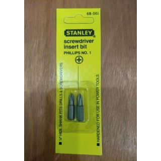 ดอกไขควงแฉก 3 แพ็ค 1/4" STANLEY(048)