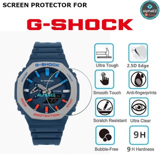 Casio G-Shock GA-2100 Casioak Pepsi TMJ Series 9H ฟิล์มกระจกนิรภัยกันรอยหน้าจอ GA2100