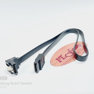 สาย SATA 3.0 หัวงอ 1ข้าง  มีที่ล๊อค ยาว 50 CM  สีดำ จำนวน 1 เส้น ( ออกใบกำกับภาษีได้ )