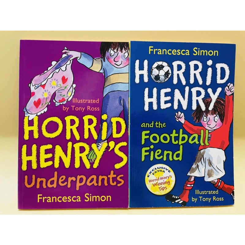 Horrid Henry 🌈 chapter books 📚 หนังสือวรรณกรรม หนังสือหัดอ่านนอกเวลา