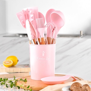 Silicone kitchen utensils ชุดเครื่องครัว 11 ชิ้น ทำจากซิลิโคลน