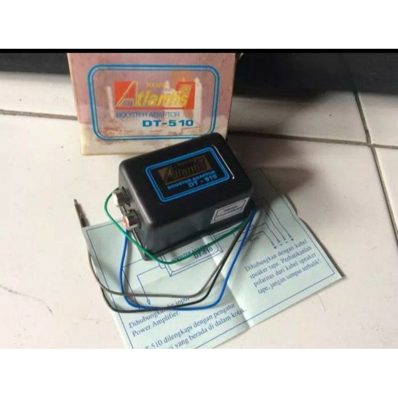 อะแดปเตอร์ Atlantics DT-510 HI to Low/Boster