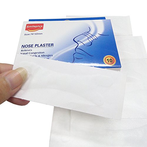 Docmee l แผ่นแปะจมูก สำหรับช่วยให้หายใจสะดวกขึ้น (Nasal Strip) พลาสเตอร์แปะจมูก ลดแรงต้านทางเดินหายใจ