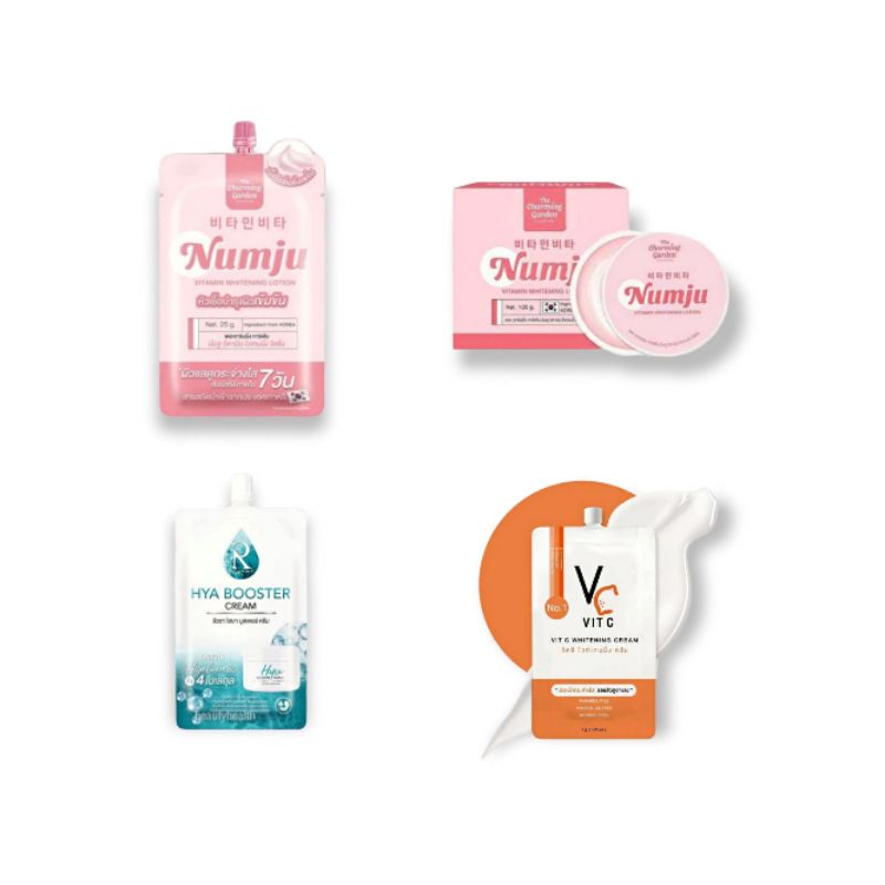 ครีมVCซอง/ไฮยาซอง/นัมจูโลชั่นซองและกระปุก ของแท้100%