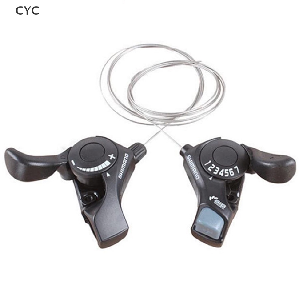 CYC Derailleur 3x7 Speed Trigger Shifters เกียร์จักรยาน Shift Levers CY