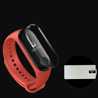 ฟิล์มกันรอย หน้าจอ Mi Band 3  Mi Band 4 ฟิล์ม  (พร้อมส่ง )