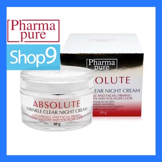 PHARMAPURE ABSOLUTE WRINKLE CLEAR NIGHT CREAM 30G EXP 2024