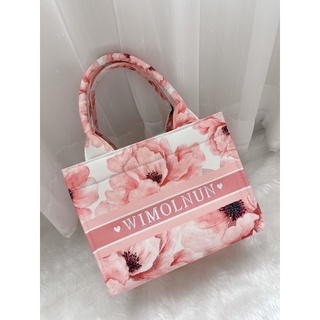 Peony Bags  ชมพู (size mini)