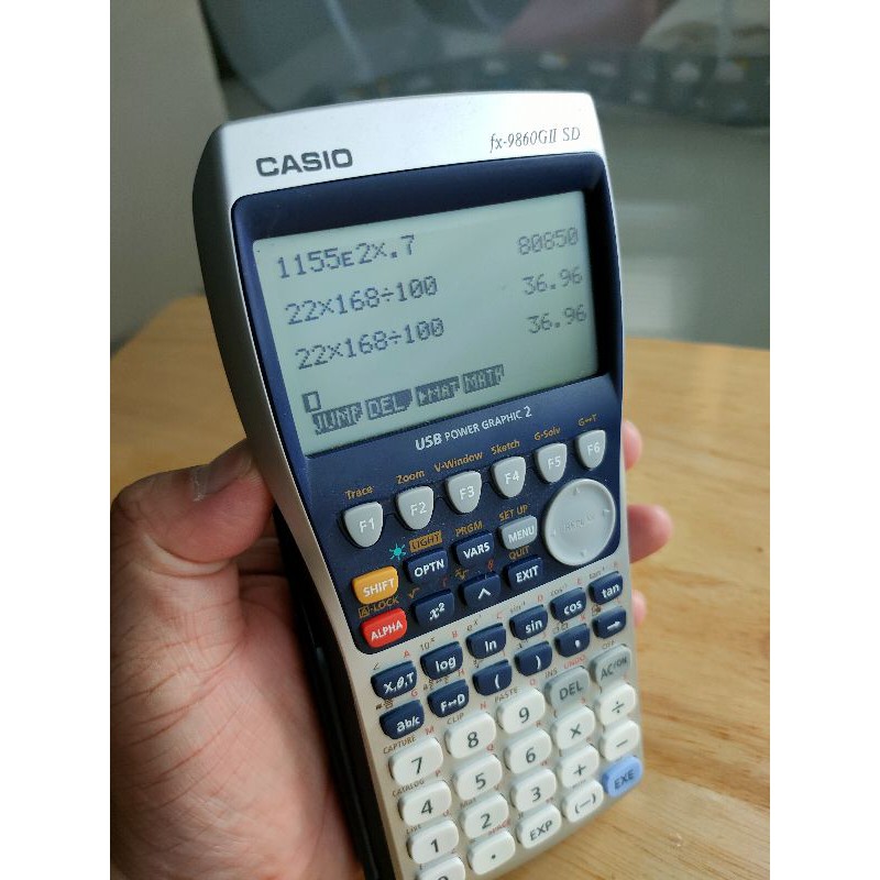 เครื่องคิดเลข Casio fx-9860 GII SD