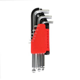 ประแจหกเหลี่ยมและหัวบอล 9 ตัว/ชุด HEX KEY 9EA/SET MATALL