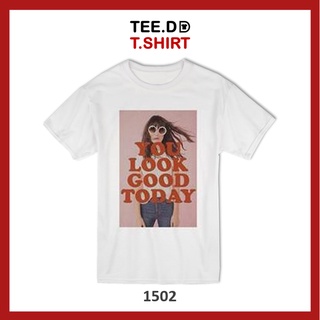 TEE.DD.TSHIRT เสื้อยืด U Look Good มีทรง Unisex และ Crop มีหลายสี ใส่ได้ทั้งชาย-หญิง ผ้านุ่มใส่สบาย ไม่ย้วย ไม่ต้องรีด