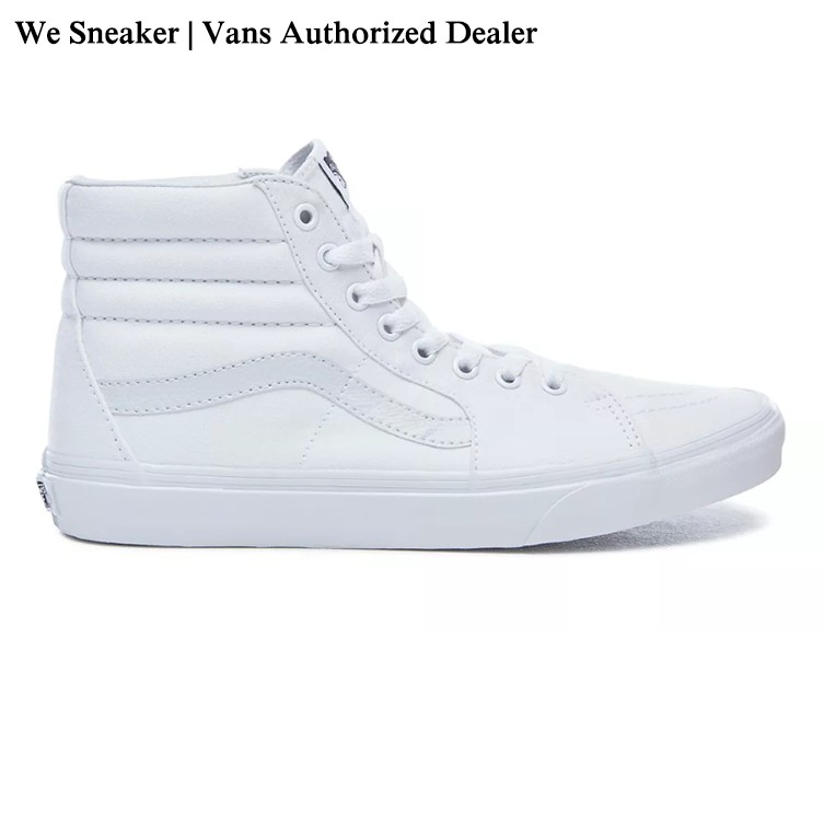 vans white hi