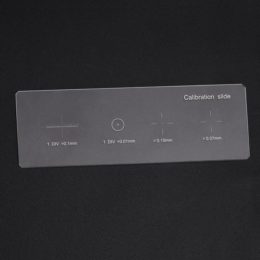 ✿canca✿ Microscope Objective Micrometer Calibration Slide Glass Stage DIV 0.01mm - รูปที่ 5