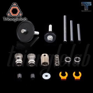 TRIANGLELAB ID5 0.5M 17T dual drive extruder gear kit DDB Great DIY player can be use for ender 3 CR10 CR10S Tevo