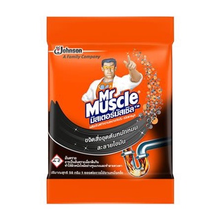 Dee-Double เกล็ดขจัดท่อตัน MR.MUSCLE 50g ผงขจัดกลิ่นท่อระบายน้ำ น้ำยากำจัดสิ่งอุดตัน นำยาขจัดท่อตัน ท่ออุดตัน