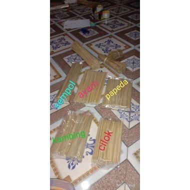 BAMBOO STICK SATIN SKEWERS