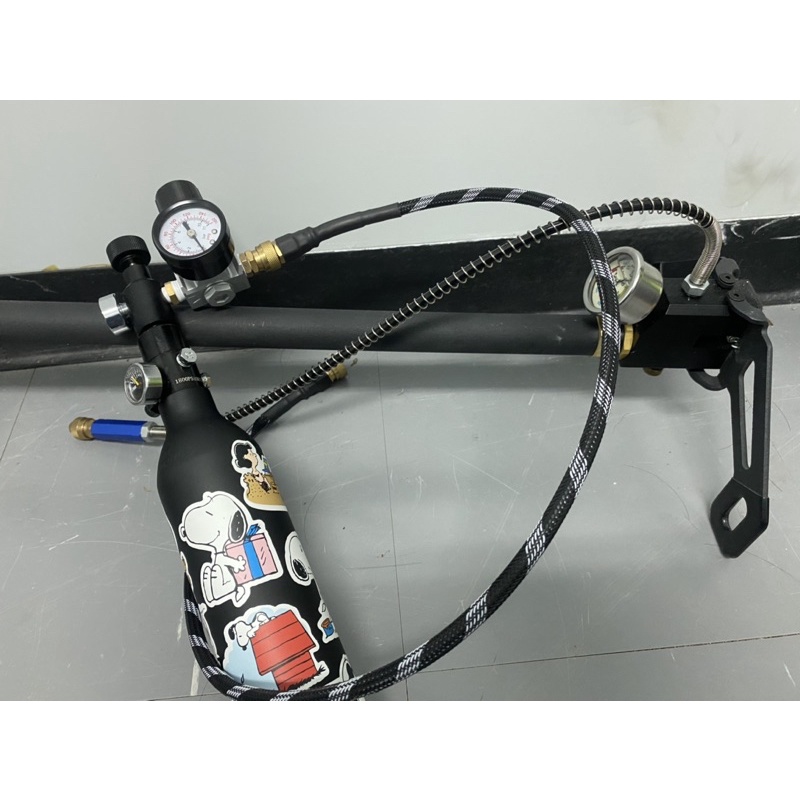 hpa bbg พร้อมที่สูบแรงดันสูงและหัวต่อกับแม็กของwe