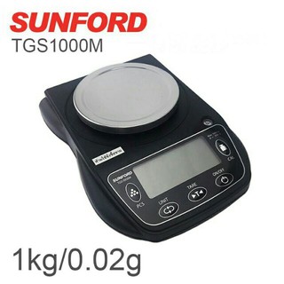 เครื่องชั่งน้ำหนัก เครื่องชั่งน้ำหนักดิจิตอล ความละเอียดสูง SUNFORD 1 กิโลกรัม ความละเอียด 0.02 กรัม  เครื่องชั่ง ตาชั่ง